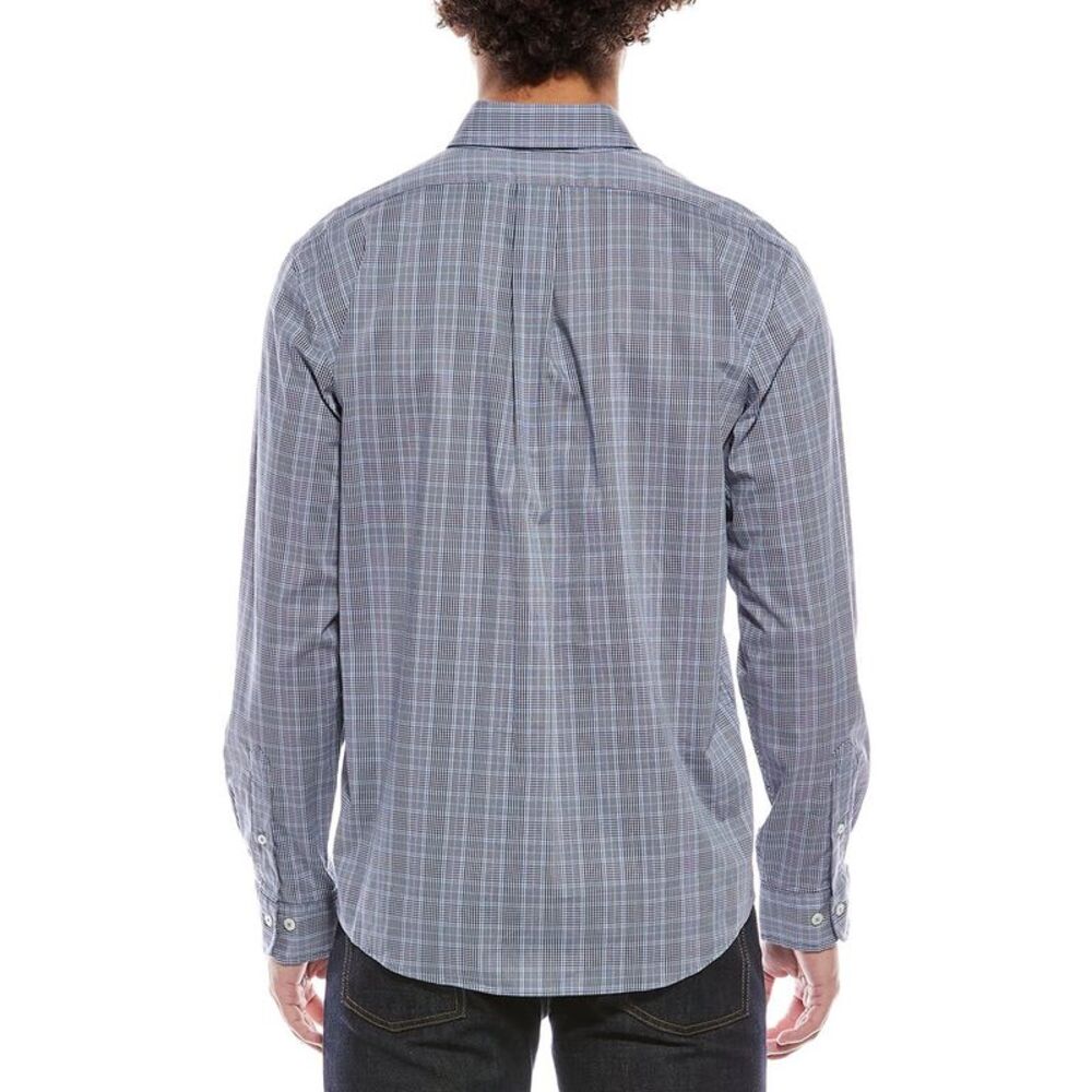Brooks Brothers Mens  Performance Shirt, Navy - Picture 2 of 3